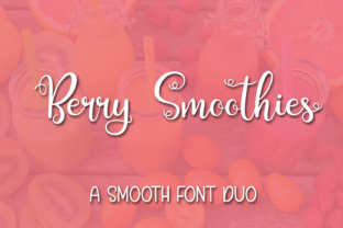 Berry Smoothies Font: A Sweet Typeface for Branding