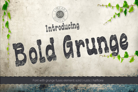 Bold Grunge Font: Elevating Editorial Design