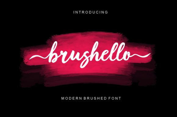 Brushello Font: Adding Texture to Brand Identity Design