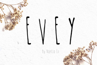 Evey Font: Elevating Organic Brand Visuals