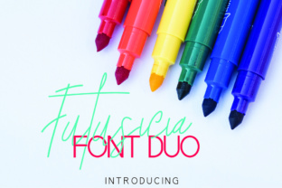 Futusicia Duo Font: Script and Sans Serif for Web Design