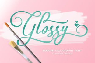 Glossy Font Review: Elevating Campaign Visuals