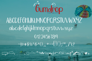 Gumdrop Font: Artistic Handwritten Style for Small Business Branding