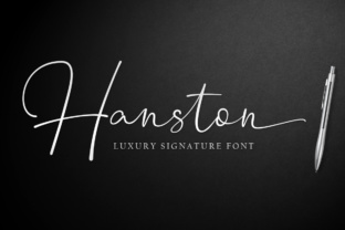 Hanston Font Review: Modern Calligraphy for Luxury Branding
