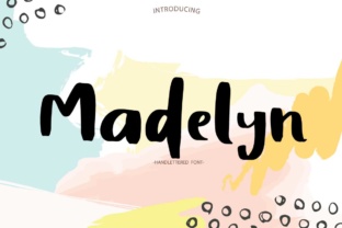 Madelyn Font: Bold Handwritten Style for Makers