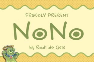 NoNo Font: Adding Playful Character to Editorial Layouts