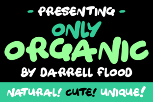 Only Organic Font Review: Natural Style for Branding
