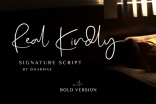 Real Kindly Font: Authentic Type for Campaign Visuals
