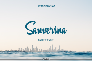 Sanverina Font: Modern Script for Small Business Branding