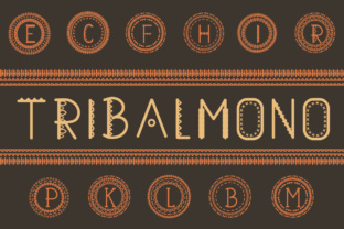 Tribalmono Font: Adding Unique Monograms to Web Layouts